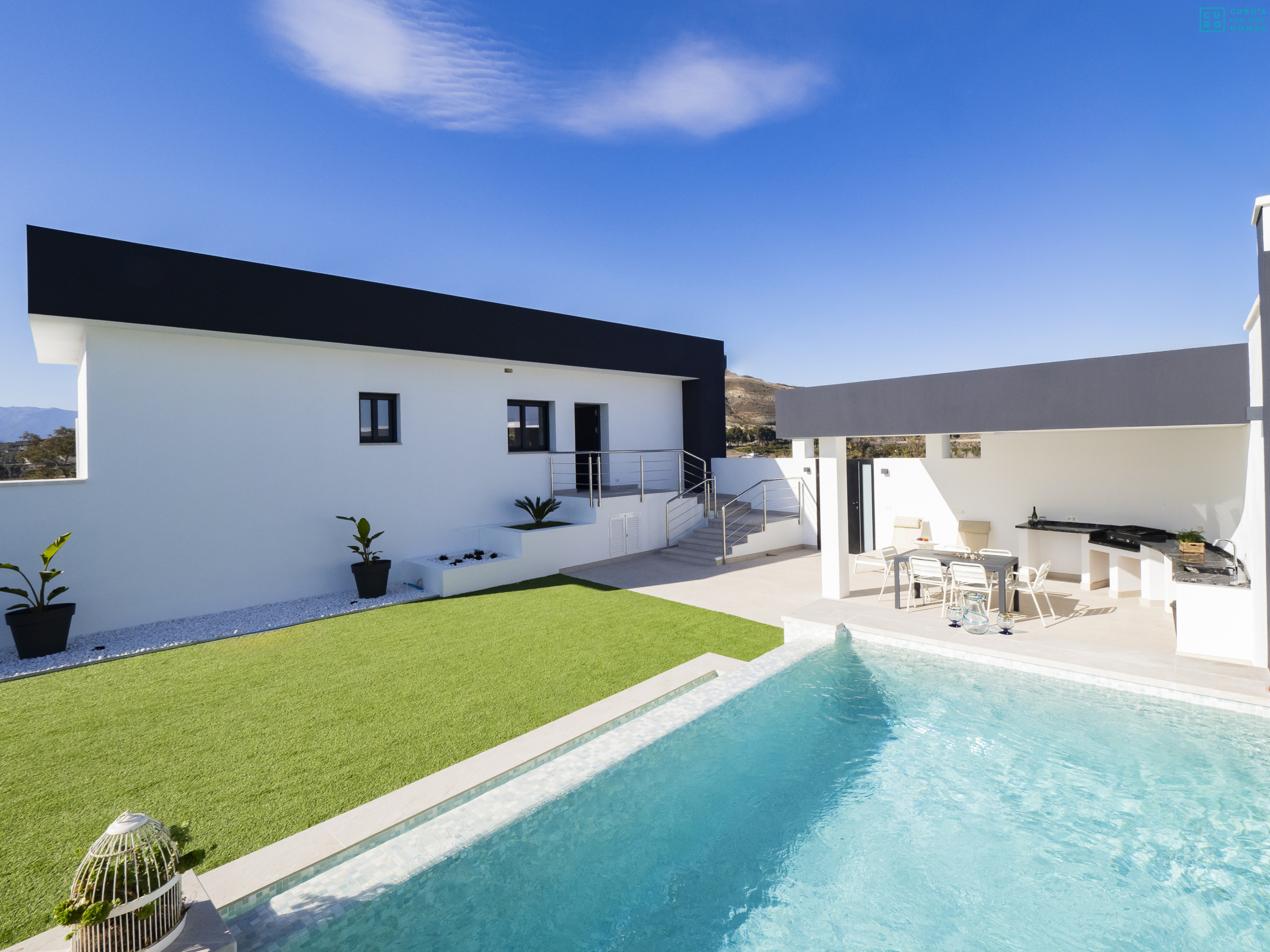 Moderna casa rural para 6 personas con piscina en Alhaurín