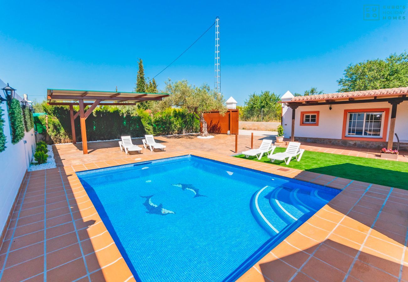 Maravillosa casa rural con piscina en Alhaurín el Grande