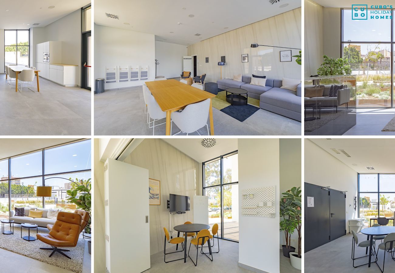 Apartamento en Málaga - Cubo's Luxury Urban Sky Apartment 12