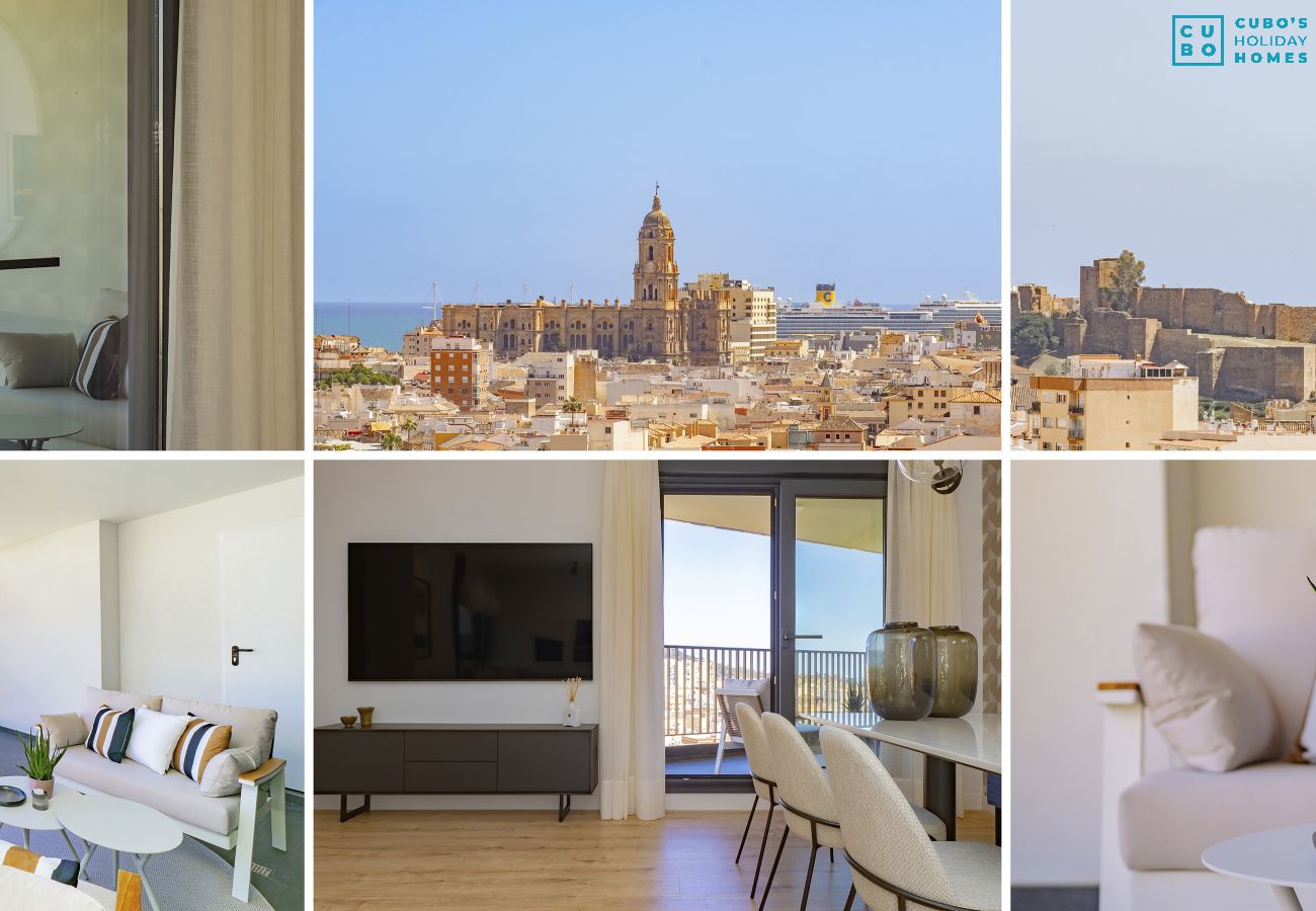 Apartamento en Málaga - Cubo's Luxury Urban Sky Apartment 12