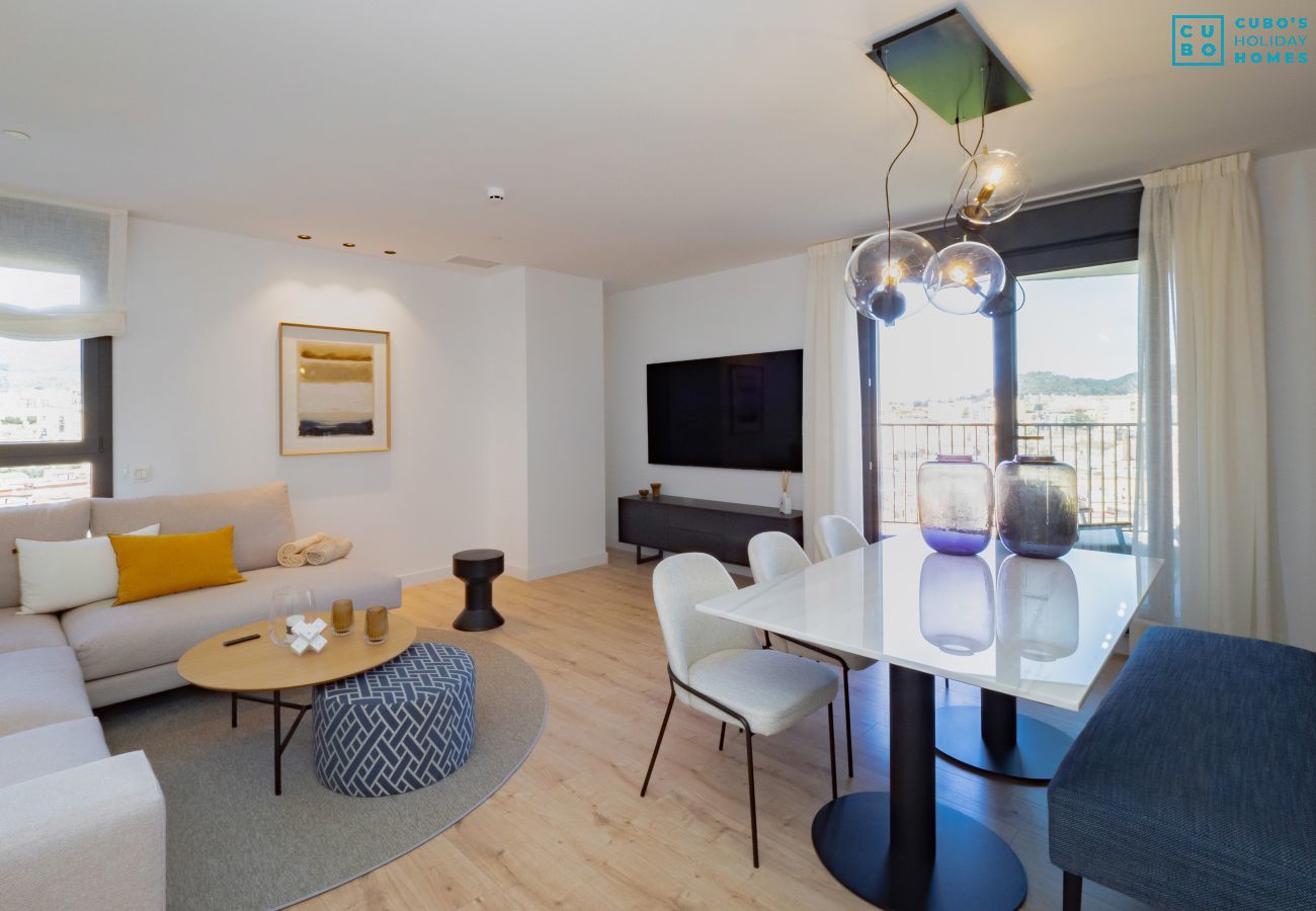 Apartamento en Málaga - Cubo's Luxury Urban Sky Apartment 12