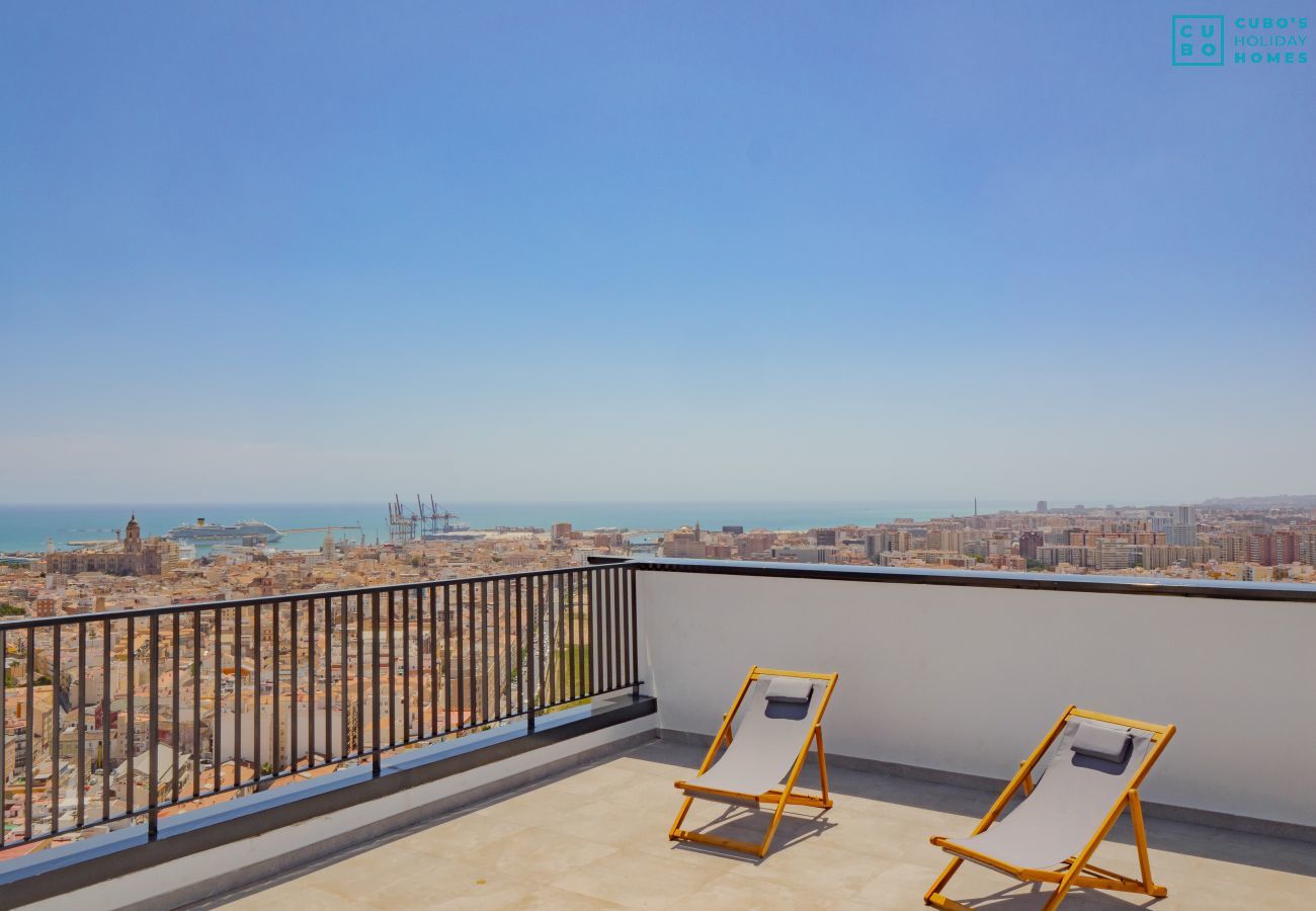 Apartamento en Málaga - Cubo's Luxury Urban Sky Apartment 12