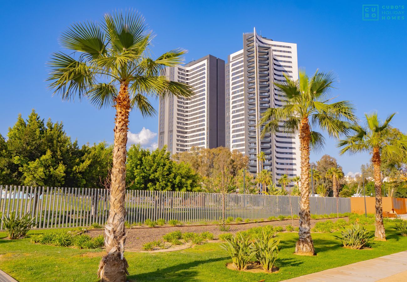 Apartamento en Málaga - Cubo's Luxury Urban Sky Apartment 12