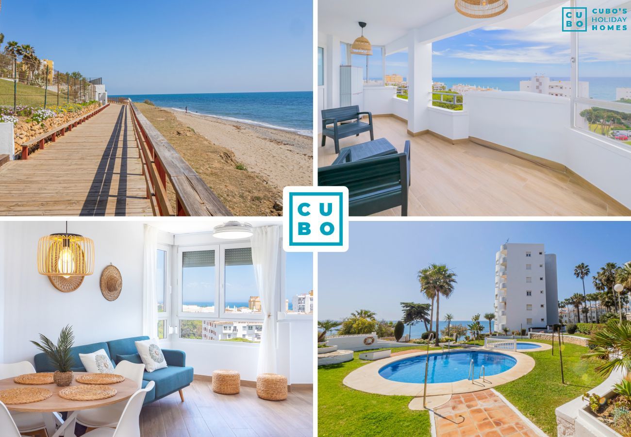 Apartamento vacacional en Mijas con piscina