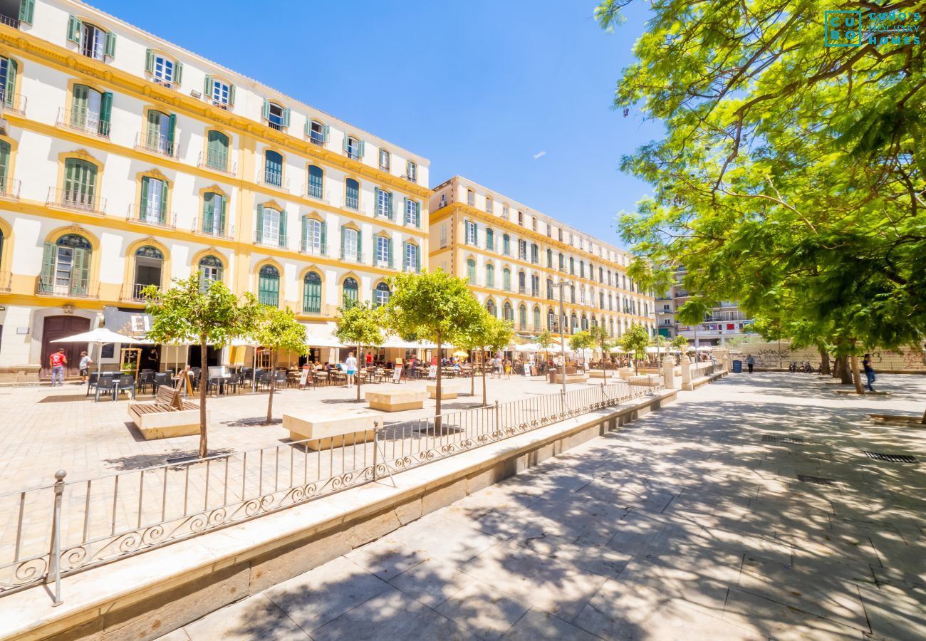 Encantador estudio vacacional en el centro de Málaga