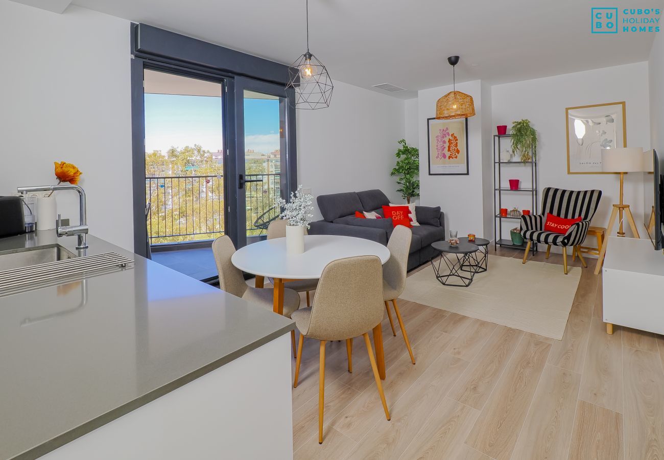 Apartamento en Málaga - Cubo's Urban Sky La Gioia Malaga Apartment 6