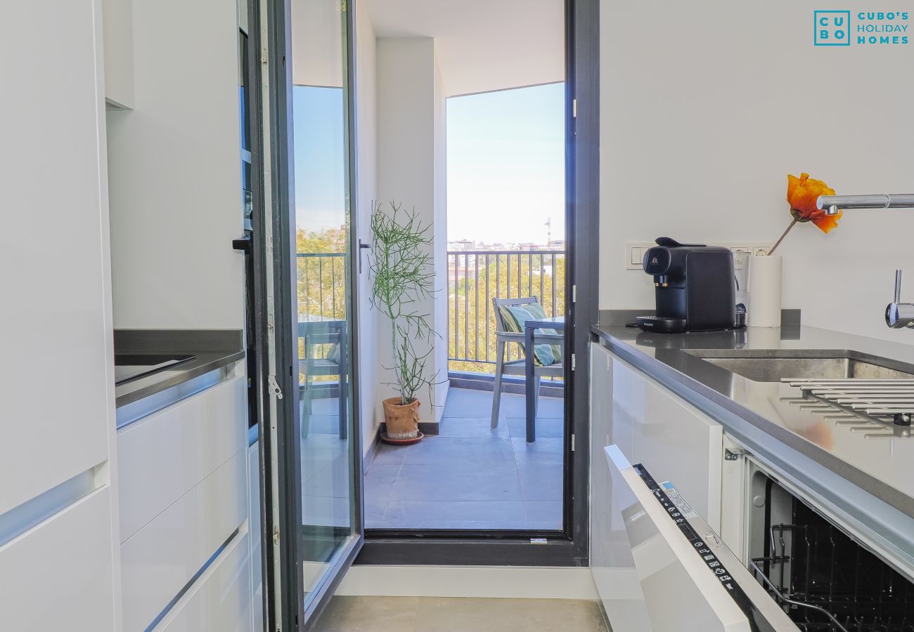 Apartamento en Málaga - Cubo's Urban Sky La Gioia Malaga Apartment 6