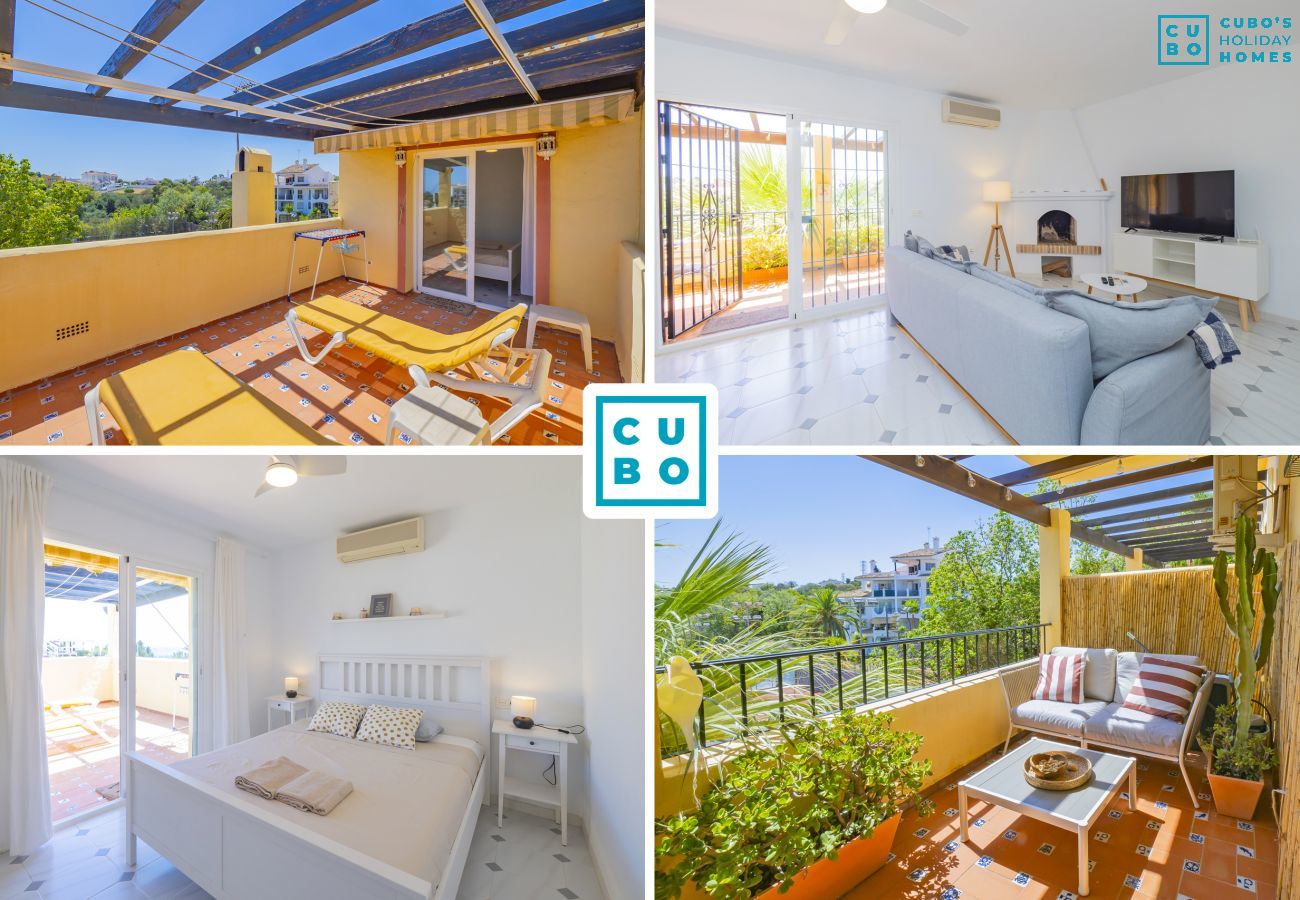 Maravilloso apartamento vacacional en Mijas Costa para 4 personas