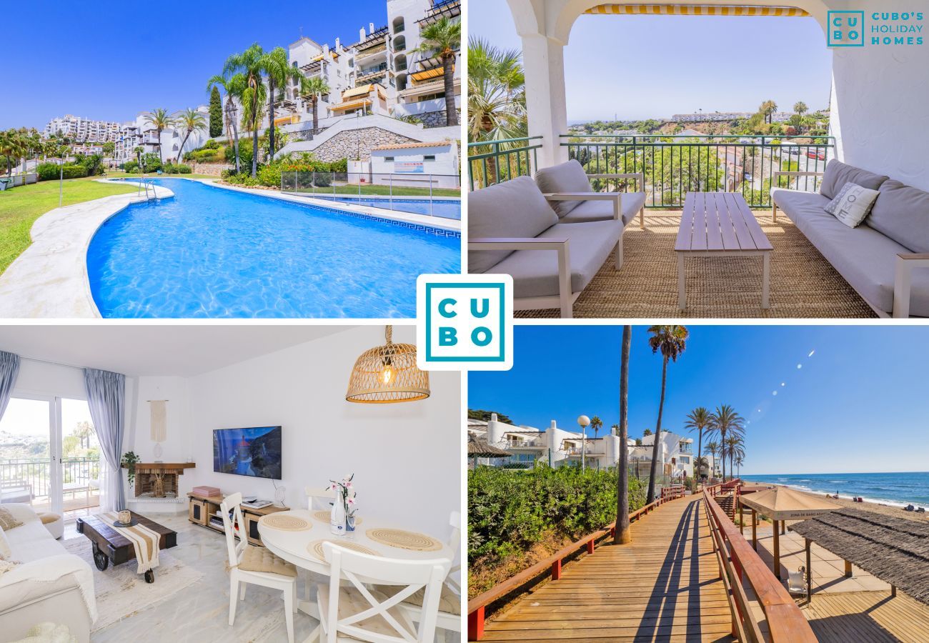 Encantador apartamento vacacional en Mijas costa para 5 personas