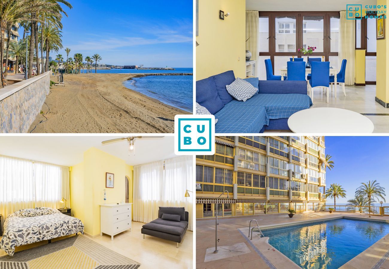 Apartamento vacacional con piscina en Marbella