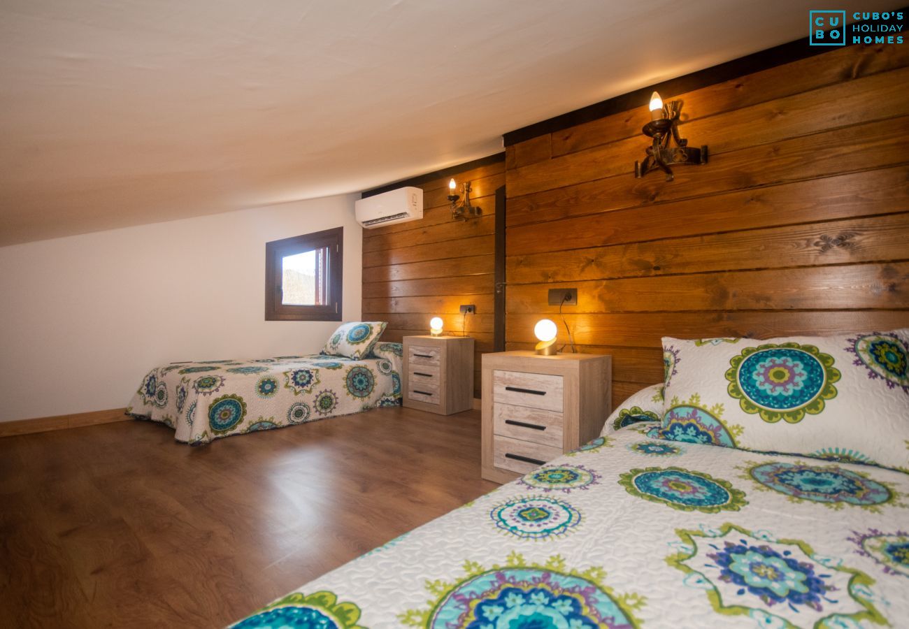 Bedroom of this villa in Alhaurín el Grande