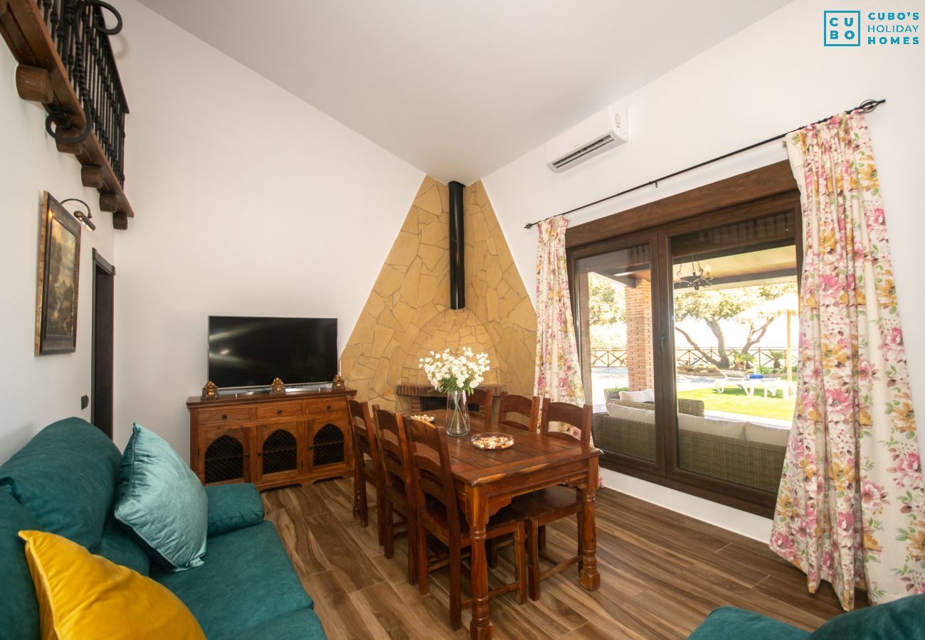 Living room of this villa in Alhaurín el Grande