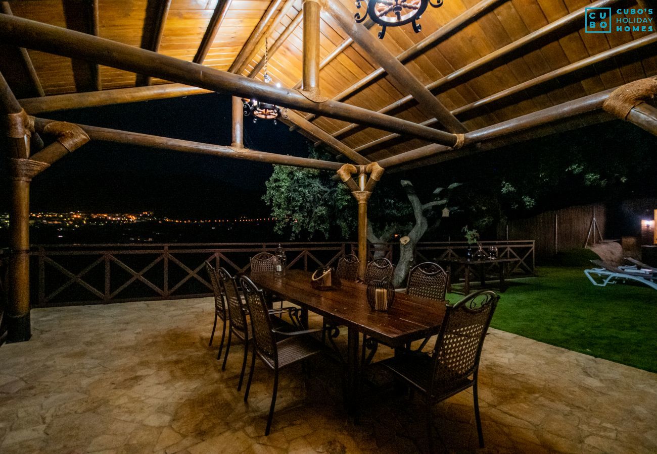 Terrace of this villa in Alhaurín el Grande