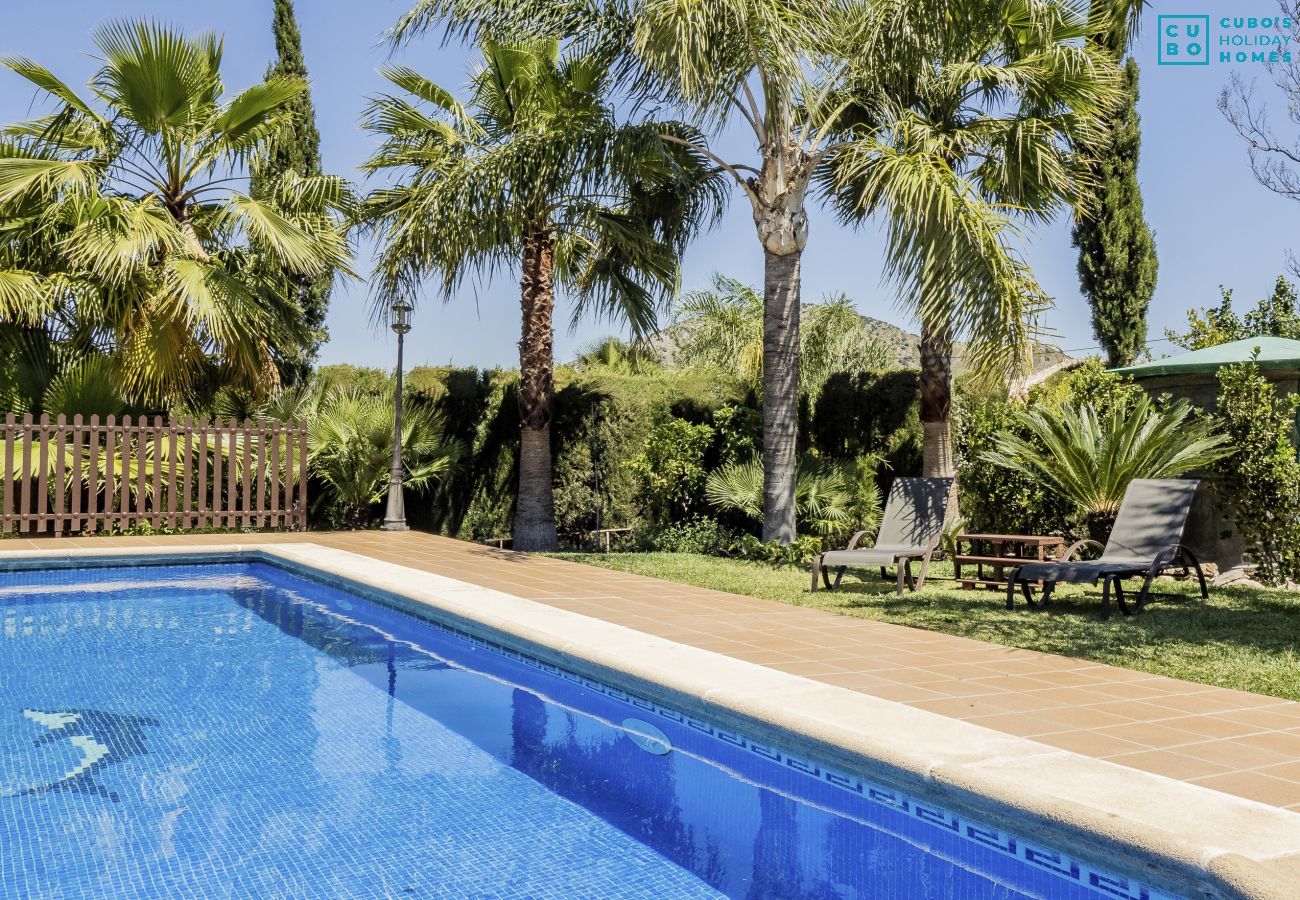 Pool of this rural house in Alhaurín el Grande