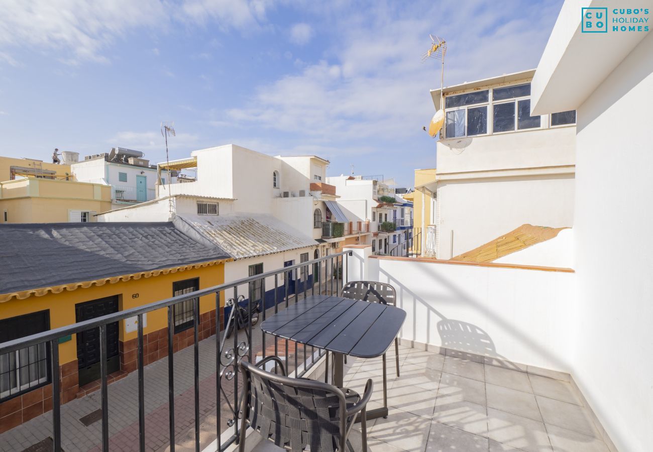 Maison à Malaga - Cubo's Sea House Pedregalejo