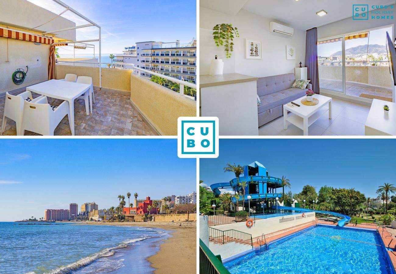 Merveilleux appartement de vacances à Benalmádena avec piscine 